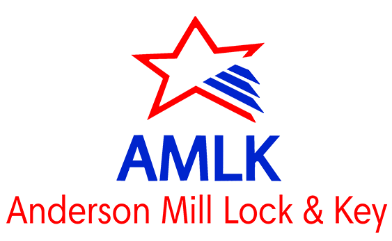 Anderson Mill Lock and Key Logo